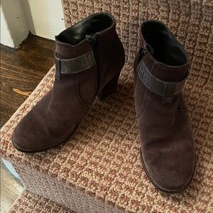 Paul Green Brown Ankle Boots